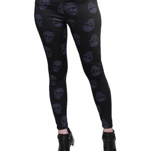 Rue21 | Pants \u0026 Jumpsuits | Rue 2 Cotton Skull Leggings | Poshmark